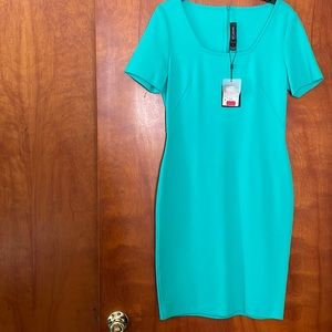 St. John NWT Size 10 Light Green Dress. Simply Gorgeous.